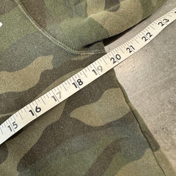 Vintage Y2K Santa Cruz Camo Surf Classic Dot Pullover Hoodie Sweatshirt Small - Picture 4 of 5